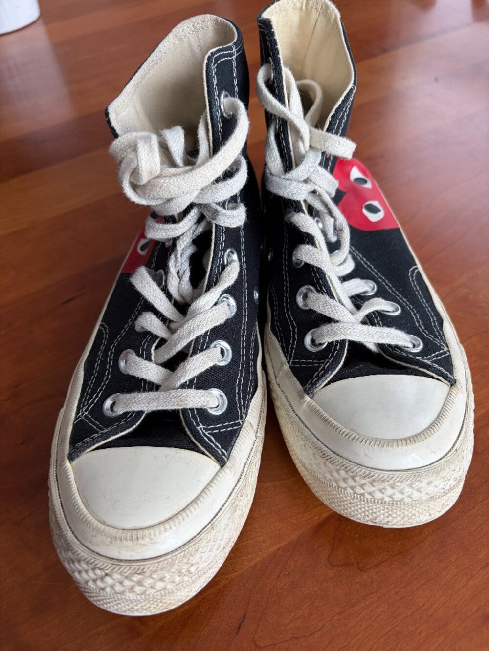 Converse Play Black High top shoes Size 4